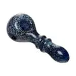 Human Grade Double Ring Spoon Pipe - Haze Smoke Shop USA