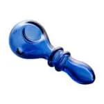 Human Grade Double Ring Spoon Pipe - Haze Smoke Shop USA