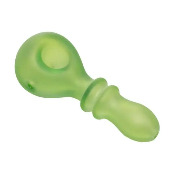 Human Grade Double Ring Spoon Pipe - Haze Smoke Shop USA