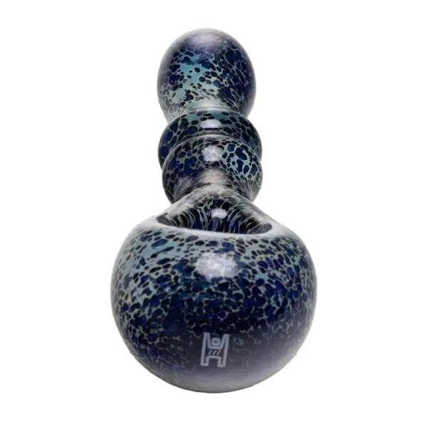 Human Grade Double Ring Spoon Pipe - Haze Smoke Shop USA