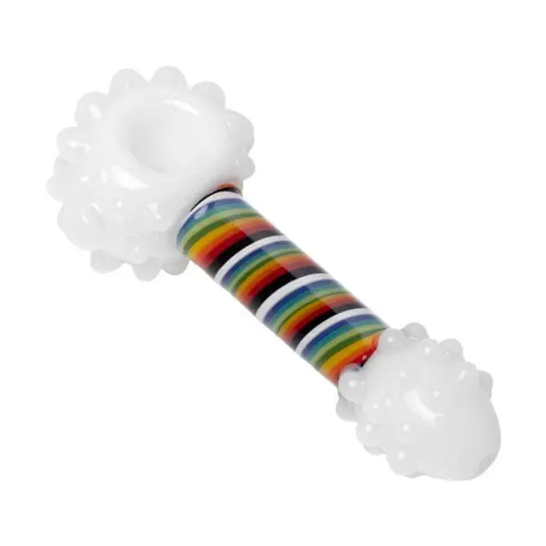 Human Grade Rainbow Spoon Pipe - Haze Smoke Shop USA