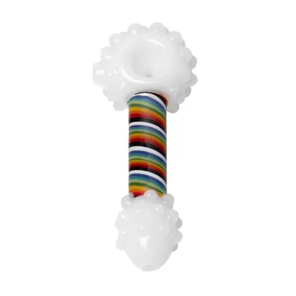Human Grade Rainbow Spoon Pipe - Haze Smoke Shop USA
