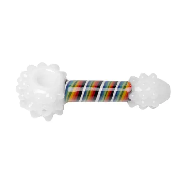 Human Grade Rainbow Spoon Pipe - Haze Smoke Shop USA