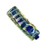 Iridescent Jewel Squared Glass Hand Pipe