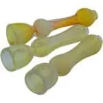 LA Pipes Chill Fumes Silver Fumed Chillum Chillums - Haze Smoke Shop USA