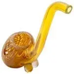 LA Pipes Flaco Skinny Glass Sherlock Pipe - Haze Smoke Shop USA