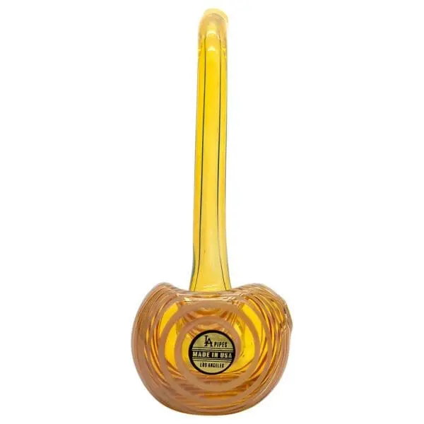 LA Pipes Flaco Skinny Glass Sherlock Pipe - Haze Smoke Shop USA