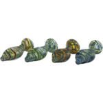 LA Pipes Flat Belly Inside-Out Chillum - Haze Smoke Shop USA