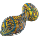LA Pipes Flat Belly Inside-Out Chillum Chillums - Haze Smoke Shop USA