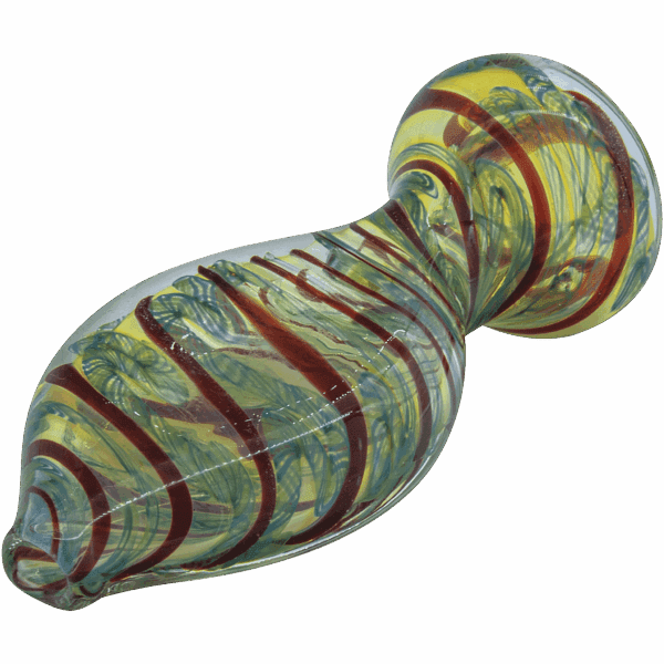 LA Pipes Flat Belly Inside-Out Chillum - Haze Smoke Shop USA