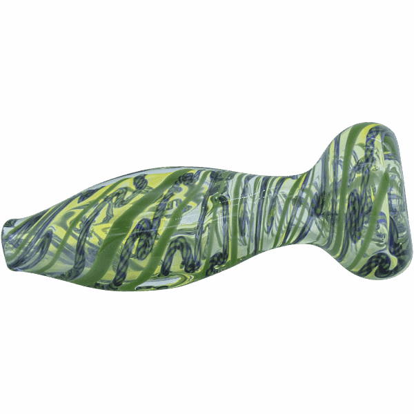 LA Pipes Flat Belly Inside-Out Chillum - Haze Smoke Shop USA