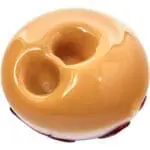 LA Pipes Frosted Donut Glass Pipe - Haze Smoke Shop USA