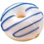 LA Pipes Frosted Donut Glass Pipe Glass Pipes - Haze Smoke Shop USA