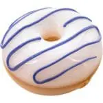LA Pipes Frosted Donut Glass Pipe - Haze Smoke Shop USA