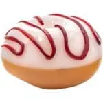 LA Pipes Frosted Donut Glass Pipe - Haze Smoke Shop USA