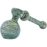 LA Pipes Full Rake Fumed Hammer Bubbler Pipe - Haze Smoke Shop USA