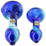 LA Pipes "Galaxy" Fumed Spoon Pipe - Haze Smoke Shop USA
