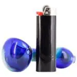 LA Pipes "Galaxy" Fumed Spoon Pipe - Haze Smoke Shop USA