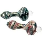 LA Pipes Primordial Ooze Glass Spoon Pipe - Haze Smoke Shop USA