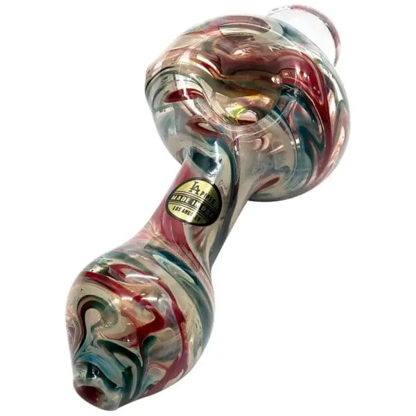 LA Pipes Primordial Ooze Glass Spoon Pipe - Haze Smoke Shop USA
