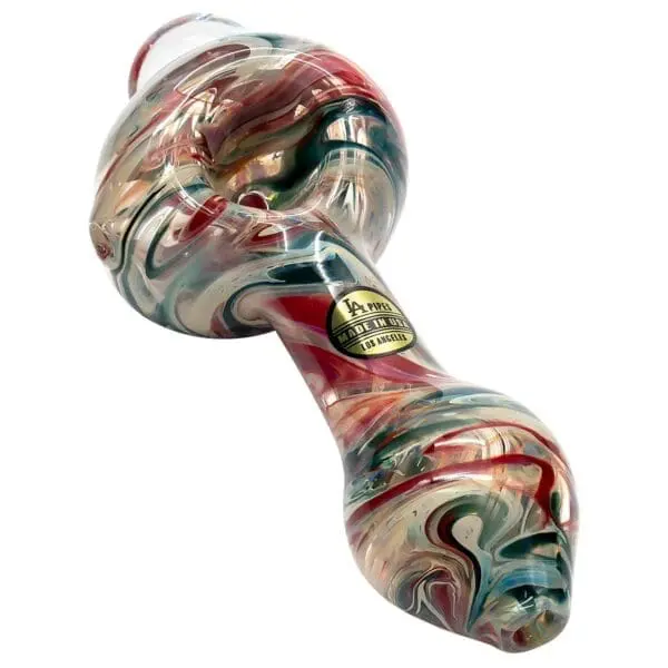 LA Pipes Primordial Ooze Glass Spoon Pipe - Haze Smoke Shop USA