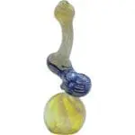 LA Pipes Rake Bubb Fumed Sherlock Bubbler Pipe - Haze Smoke Shop USA