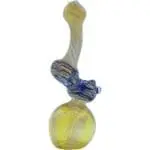 LA Pipes Rake Bubb Fumed Sherlock Bubbler Pipe - Haze Smoke Shop USA