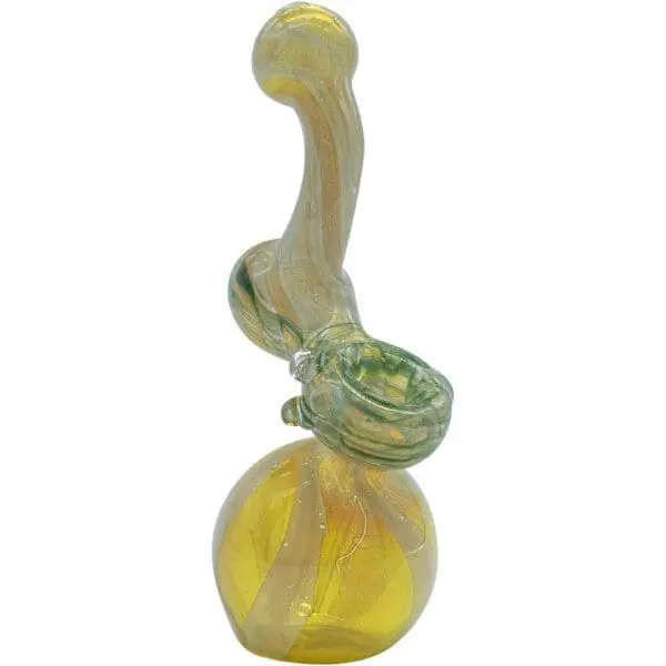 LA Pipes Rake Bubb Fumed Sherlock Bubbler Pipe - Haze Smoke Shop USA