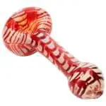 LA Pipes Raker Glass Spoon Pipe Glass Pipes - Haze Smoke Shop USA