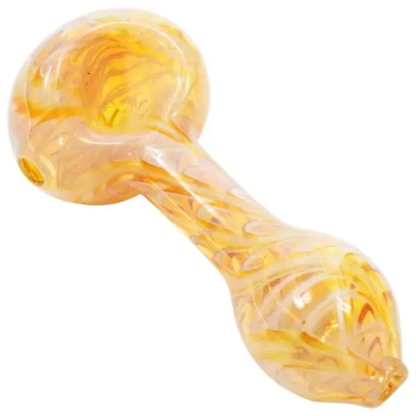 LA Pipes Raker Glass Spoon Pipe - Haze Smoke Shop USA