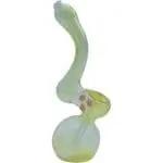 LA Pipes Silver Sherlock Fumed Sherlock Bubbler Pipe - Haze Smoke Shop USA