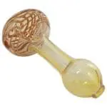 LA Pipes Spiral-Head Color Changing Glass Spoon Pipe - Haze Smoke Shop USA