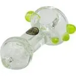 LA Pipes Thick Glass Spoon Pipe Glass Pipes - Haze Smoke Shop USA