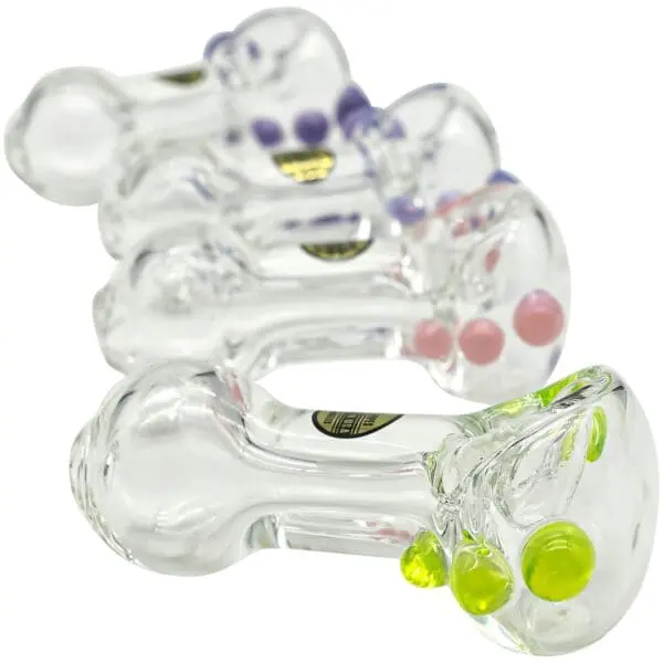 LA Pipes Thick Glass Spoon Pipe - Haze Smoke Shop USA