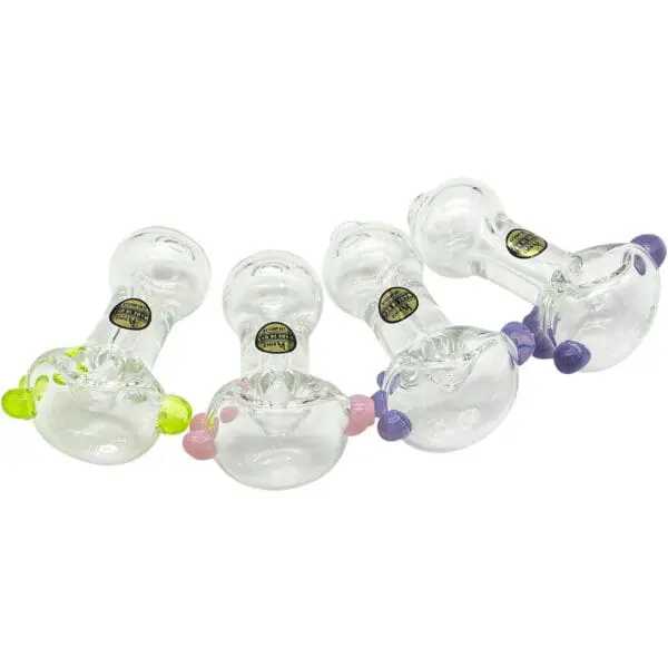 LA Pipes Thick Glass Spoon Pipe - Haze Smoke Shop USA
