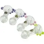 LA Pipes Thick Glass Spoon Pipe - Haze Smoke Shop USA