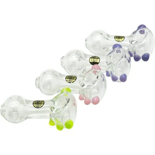LA Pipes Thick Glass Spoon Pipe - Haze Smoke Shop USA
