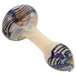 LA Pipes Twisty Cane Spoon Glass Pipe Glass Pipes - Haze Smoke Shop USA