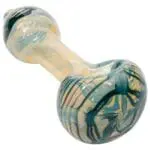 LA Pipes Twisty Cane Spoon Glass Pipe - Haze Smoke Shop USA