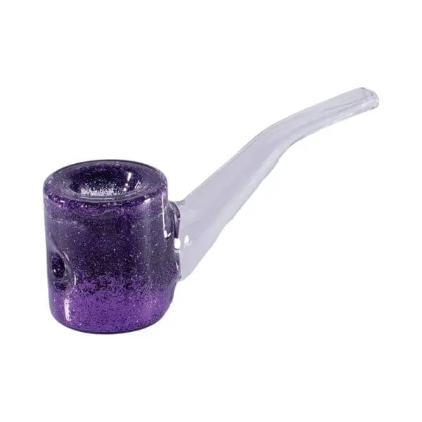Liquid Glitter Sherlock Hand Pipe - Haze Smoke Shop USA