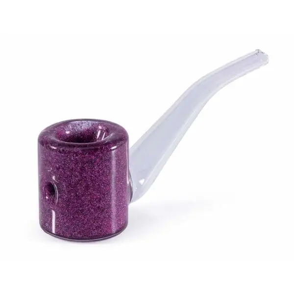 Liquid Glitter Sherlock Hand Pipe - Haze Smoke Shop USA