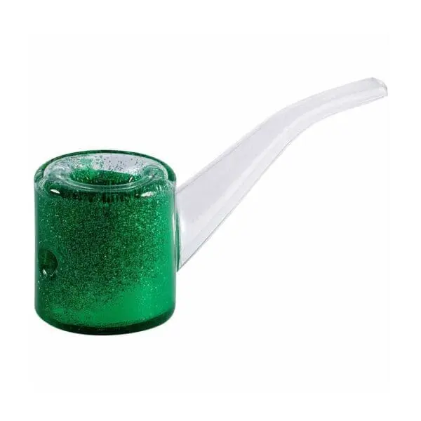 Liquid Glitter Sherlock Hand Pipe - Haze Smoke Shop USA