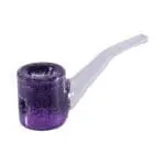 Liquid Glitter Sherlock Hand Pipe - Haze Smoke Shop USA