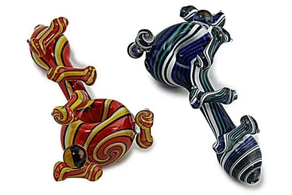 Miniature Pipes on Wig Wag Pipe - Haze Smoke Shop USA