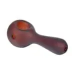 MJ Arsenal Sandblasted Pioneer Spoon Pipe Glass Pipes - Haze Smoke Shop USA