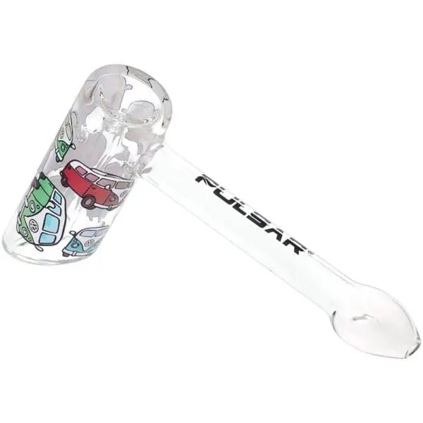 Pulsar Design Series Hammer Glass Bubbler - Haze Smoke Shop USA