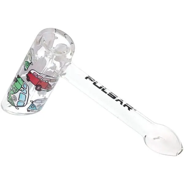 Pulsar Design Series Hammer Glass Bubbler - Haze Smoke Shop USA
