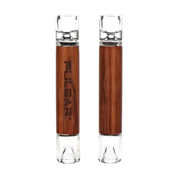 Pulsar Glass & Wood One Hitter - Haze Smoke Shop USA