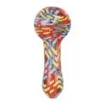 Pulsar Inside Print Glass Spoon Pipe - Haze Smoke Shop USA