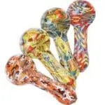 Pulsar Inside Print Glass Spoon Pipe - Haze Smoke Shop USA